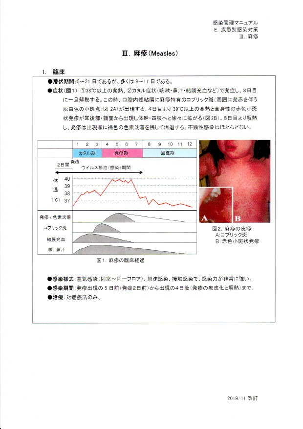 麻疹１